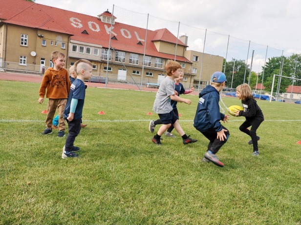 Rugbyový tréning pre deti máj 2022